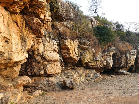 王舍城-七葉窟佛教第一次結集處 Saptparni Cave