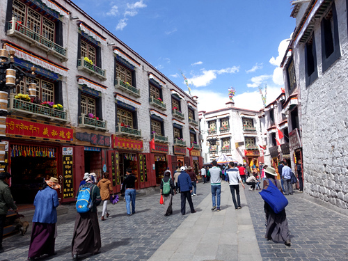 西藏拉薩-八廓街