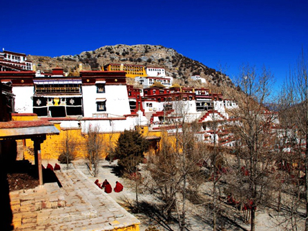西藏拉薩-甘丹寺