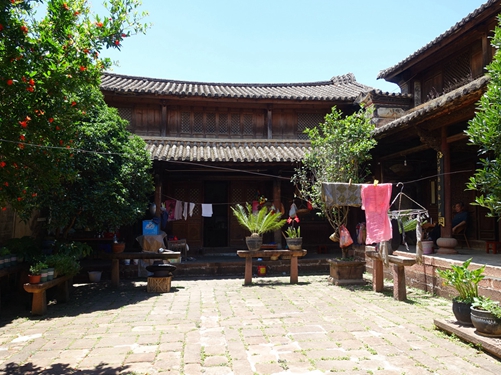 雲南劍川-沙溪古鎮歐陽大院