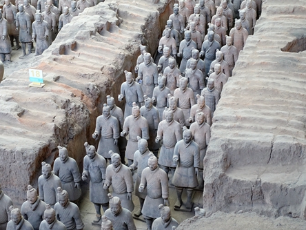 陝西臨潼-秦王兵馬俑
